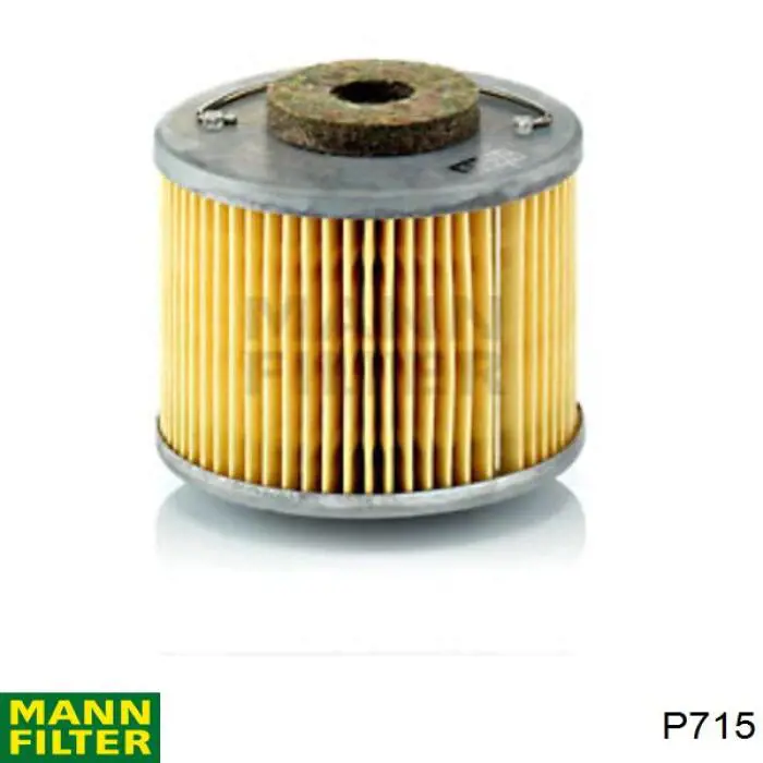 P715 Mann-Filter filtro de combustible