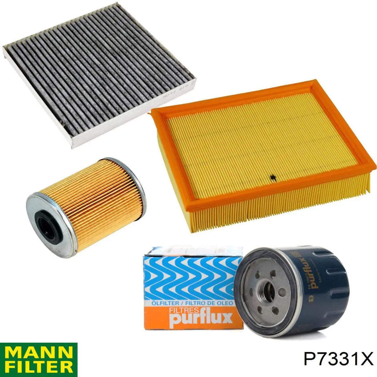 Filtro de combustible P7331X Mann-Filter