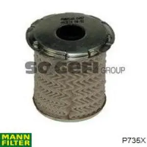 Filtro de combustible P735X Mann-Filter