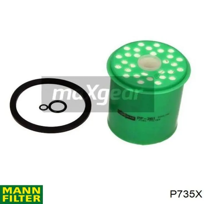 Filtro combustible Mann-Filter P735X precio, desde 7,61 EUR