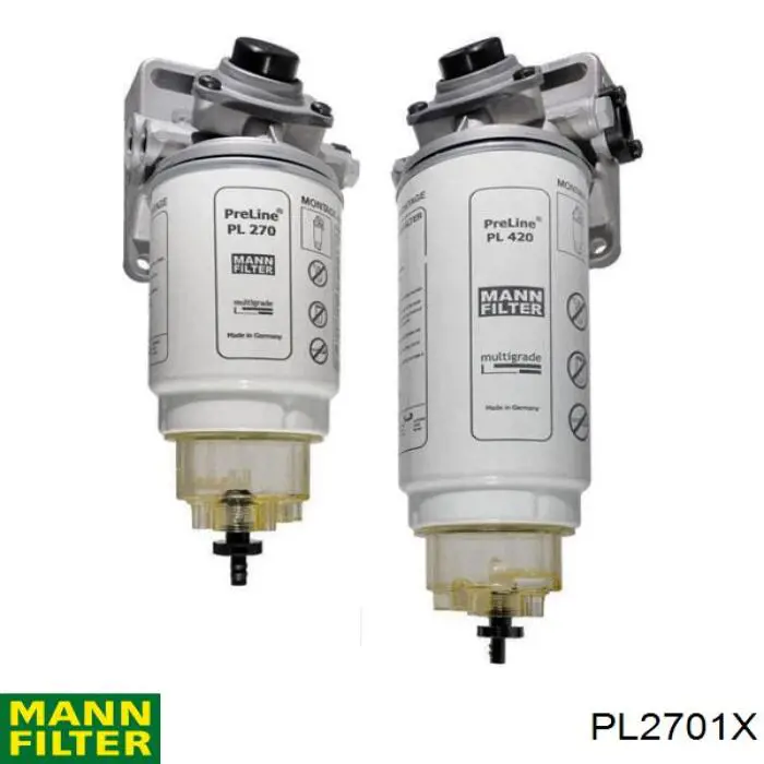 PL270 Kamaz filtro de combustible