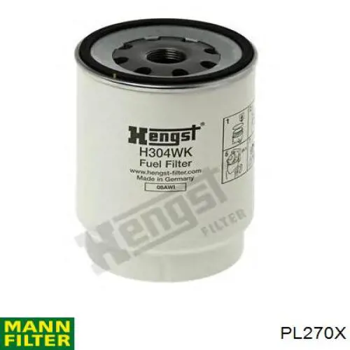 Comprar PL270X Mann-Filter Filtro diesel