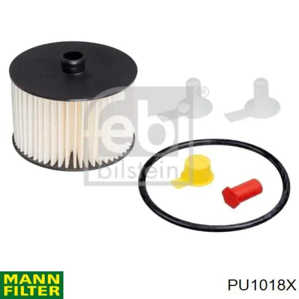 Filtro de combustible PU1018X Mann-Filter