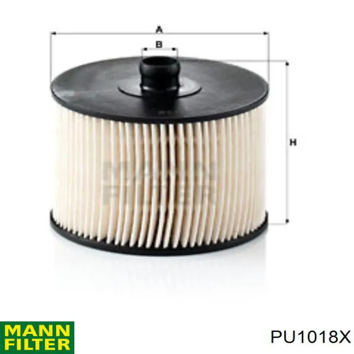 PU1018X Mann-Filter Filtro de gasolina
