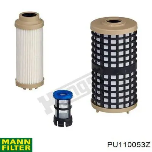 PU11001ZKIT Mann kit de filtro para combustible de Mercedes Benz Sprin