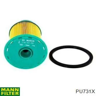 Comprar PU731X Mann-Filter Filtro diesel