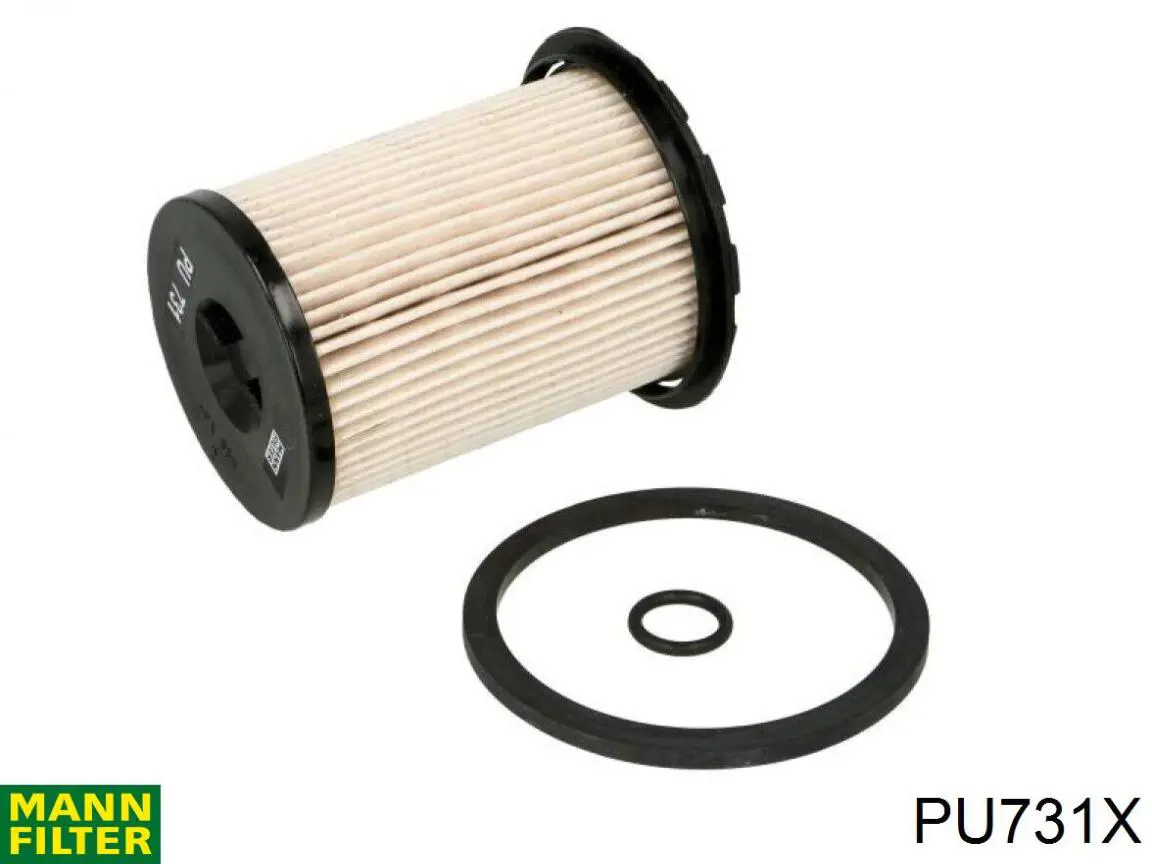 PU731X Mann-Filter filtro combustible