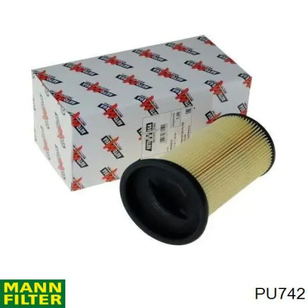 Filtro de gasoil Mann-Filter PU742