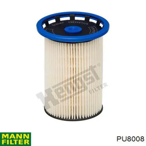 PU8008 Mann-Filter filtro combustible
