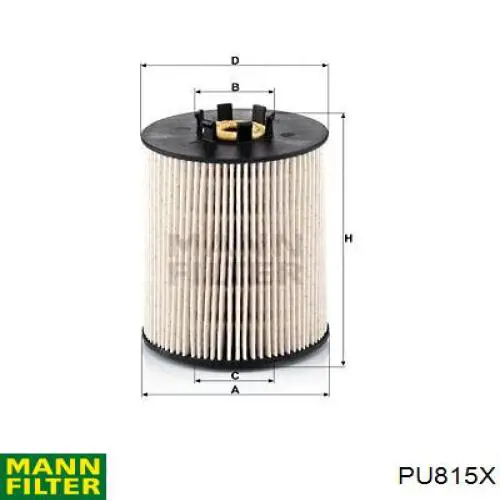 26.081.00 UFI filtro combustible