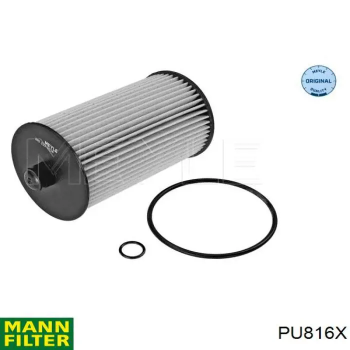 PU816X Mann-Filter filtro combustible