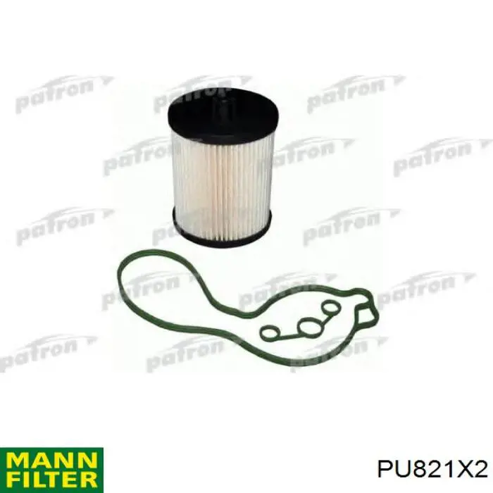 PU821X2 Mann-Filter Filtro de gasolina