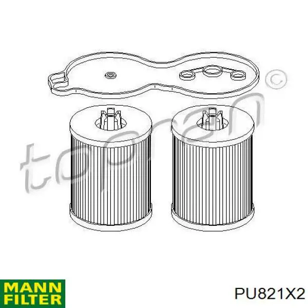 Filtro combustible Mann-Filter PU821X2 precio, desde 49,53 EUR
