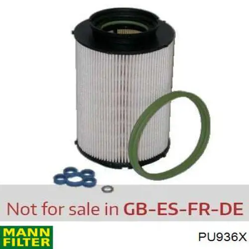 PU936X Mann-Filter filtro combustible