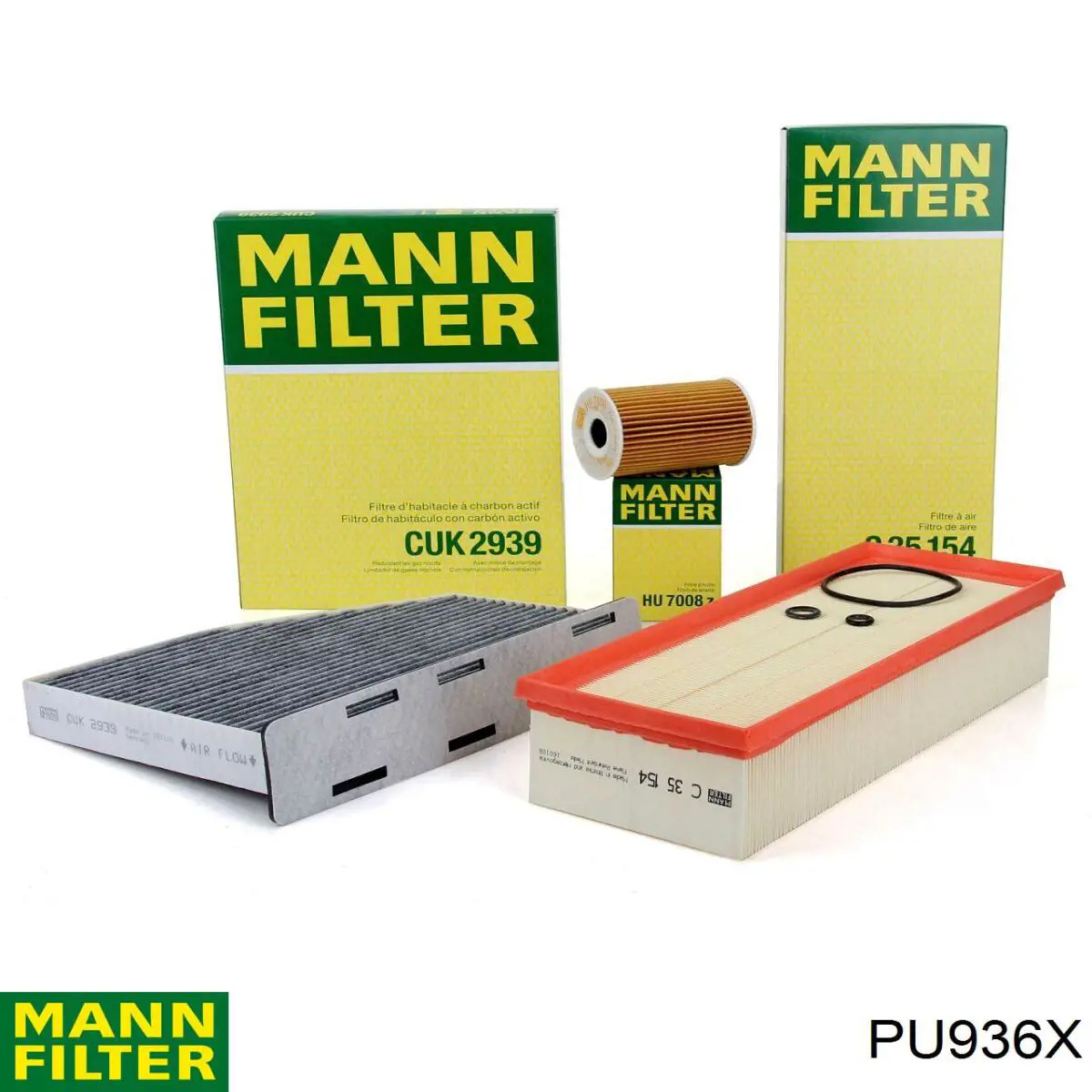 Filtro de combustible PU936X Mann-Filter