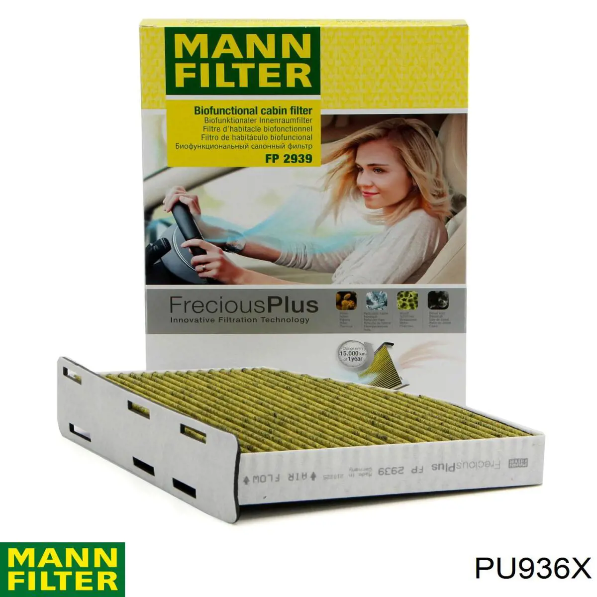 PU936X Mann-Filter Filtro de gasolina