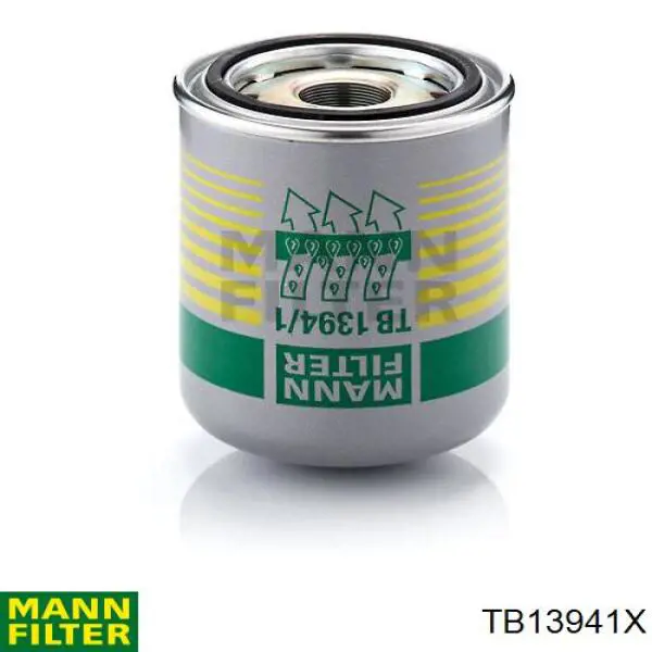 Comprar TB13941X Mann-Filter Filtro del desecador de aire (separador de agua y aceite) (camión)