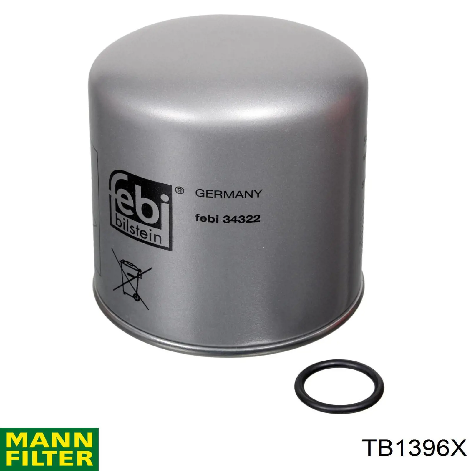 Comprar TB1396X Mann-Filter Filtro del desecador de aire (separador de agua y aceite) (camión)