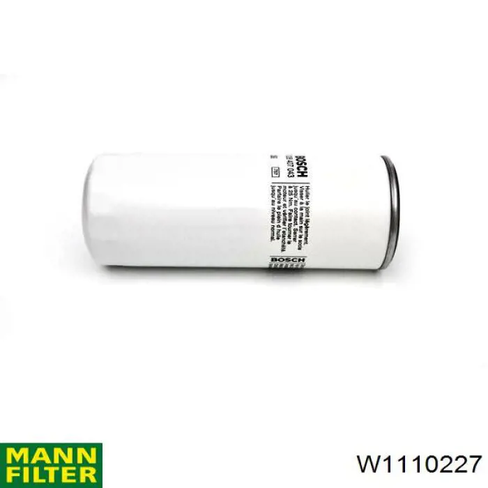 W1110227 Mann-Filter filtro de aceite