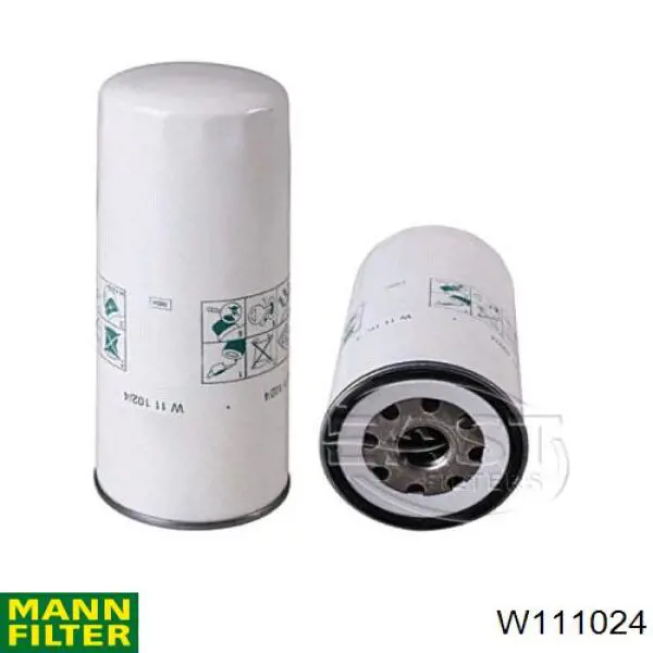 W111024 Mann-Filter filtro de aceite