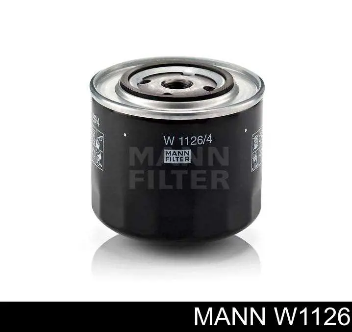 Filtro de aceite Mann-Filter W1126 precio, desde 7,55 EUR
