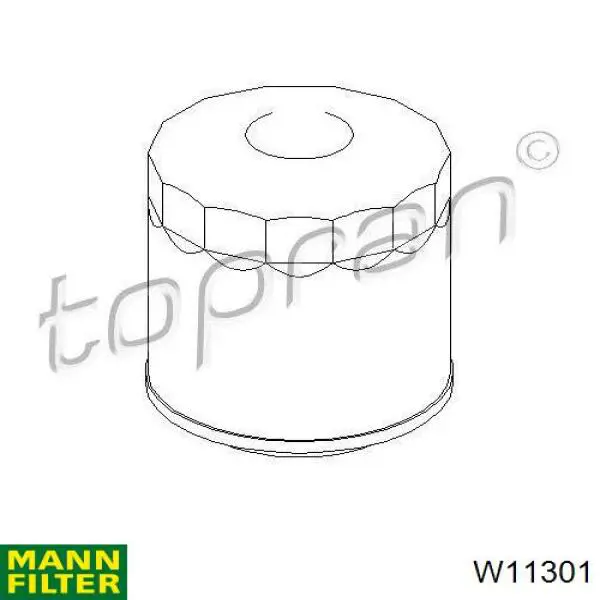 W11301 Mann-Filter Filtro aceite