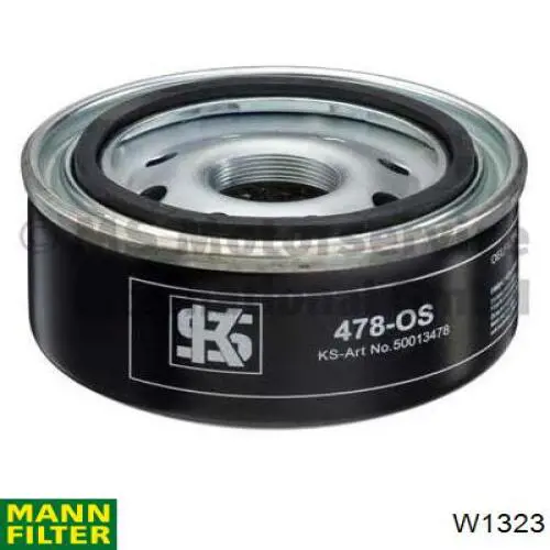 Filtro de aceite motor Mann-Filter W1323