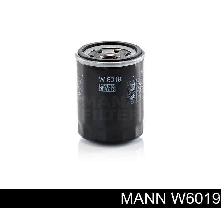 Filtro de aceite Mann-Filter W6019 precio, desde 7,25 EUR