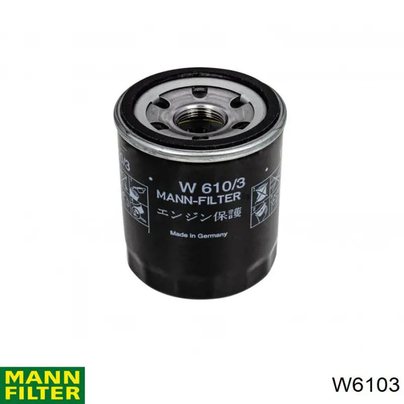 Comprar W6103 Mann-Filter Filtros de aceite