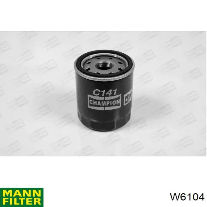 Filtro de aceite W6104 Mann-Filter