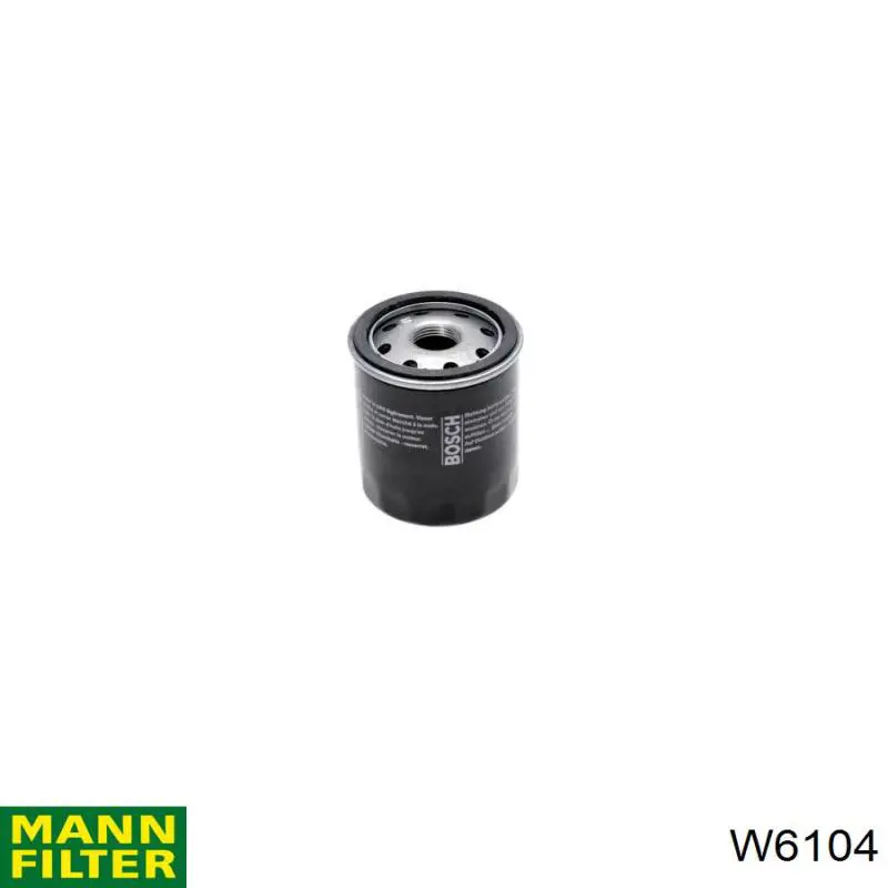 Filtro de aceite Mann-Filter W6104 precio, desde 5,83 EUR
