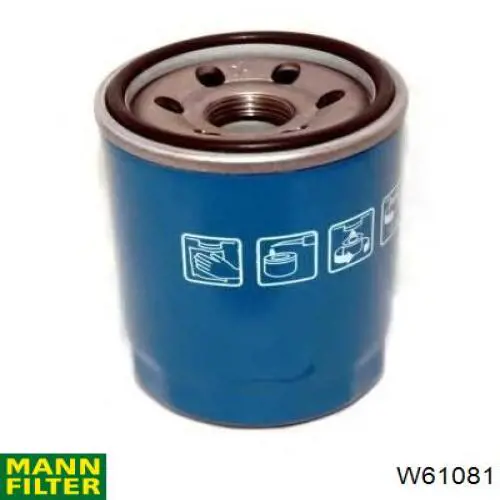 W61081 Mann-Filter filtro de aceite