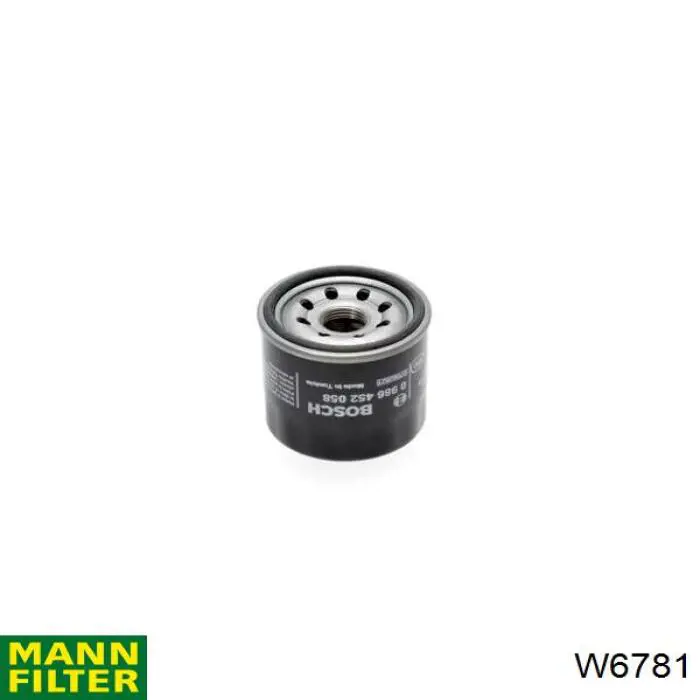 W6781 Mann-Filter filtro de aceite