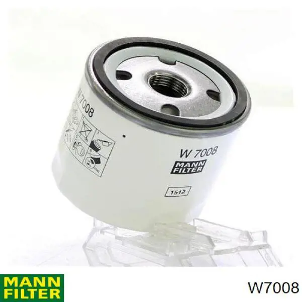 W7008 Mann-Filter filtro de aceite