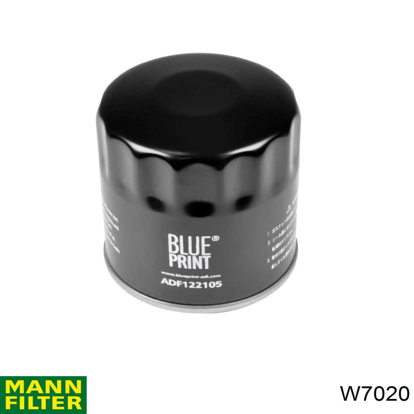 W7020 Mann-Filter filtro de aceite