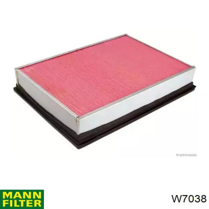 W7038 Mann-Filter Filtro aceite