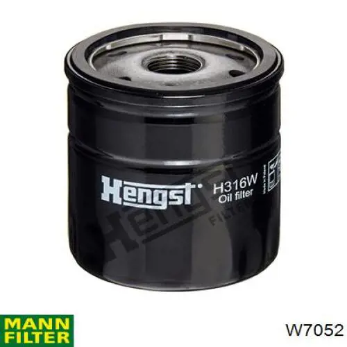 Comprar W7052 Mann-Filter Filtros de aceite
