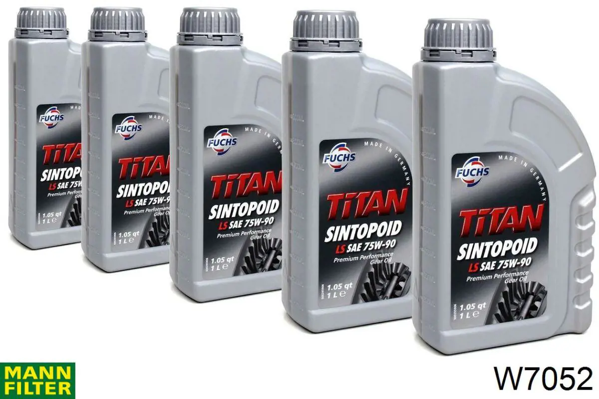 Filtro de aceite motor Mann-Filter W7052