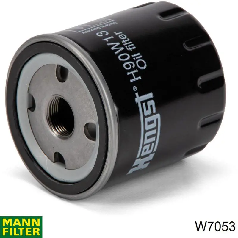 Filtro de aceite Mann-Filter W7053 precio, desde 4,92 EUR