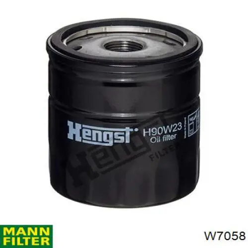 W7058 Mann-Filter filtro de aceite