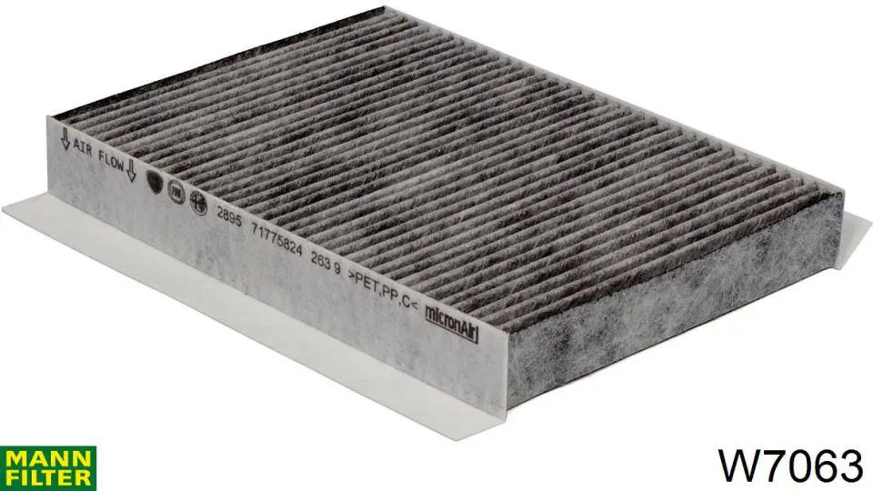 Filtro de aceite W7063 Mann-Filter