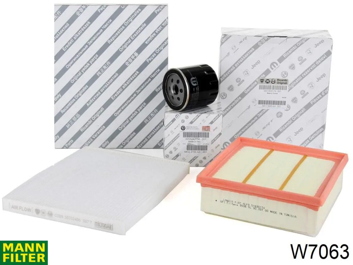 Comprar W7063 Mann-Filter Filtros de aceite