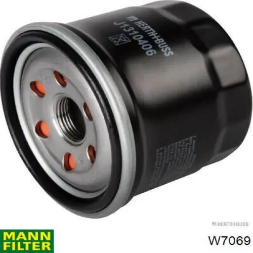 Filtro de aceite Mann-Filter W7069 precio, desde 6,04 EUR