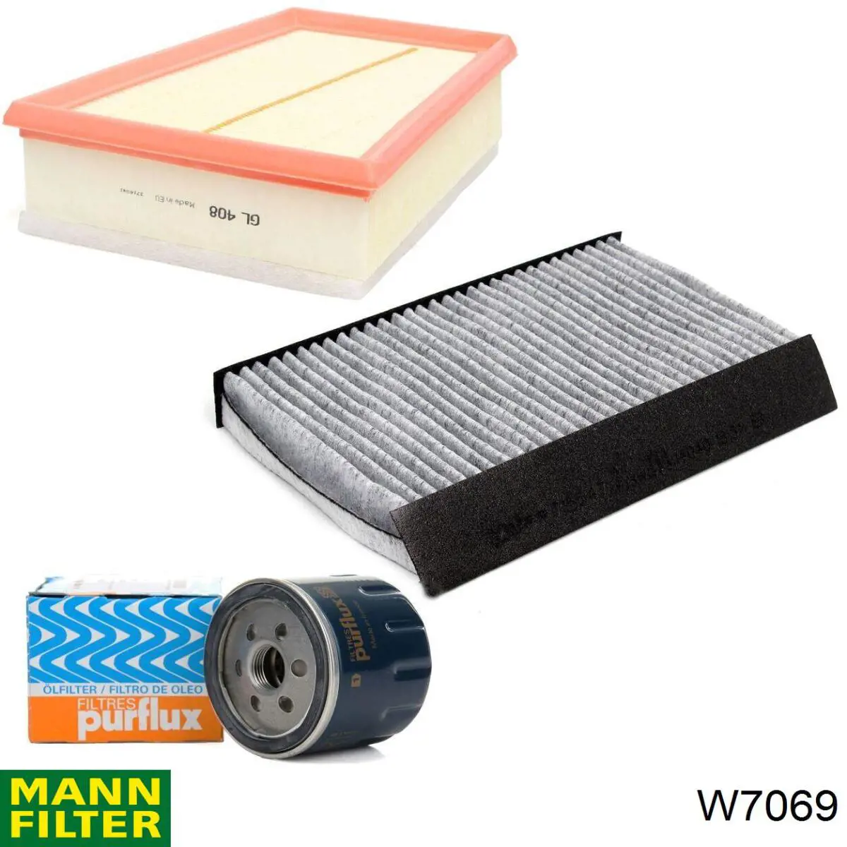 Comprar W7069 Mann-Filter Filtros de aceite
