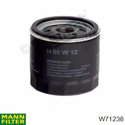 W71238 Mann-Filter filtro de aceite