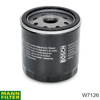 W7126 Mann-Filter filtro de aceite