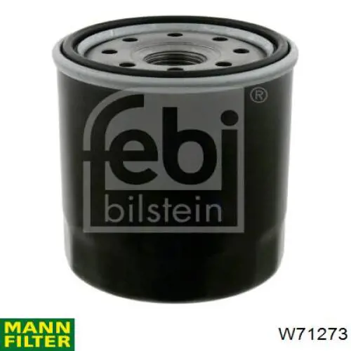 W71273 Mann-Filter filtro de aceite