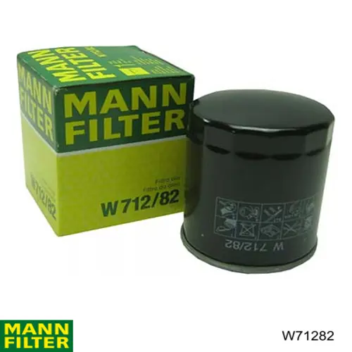 W71282 Mann-Filter Filtro aceite