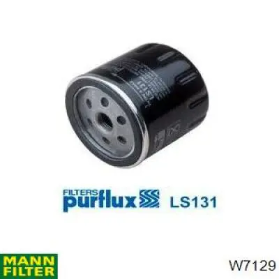Filtro de aceite motor Mann-Filter W7129