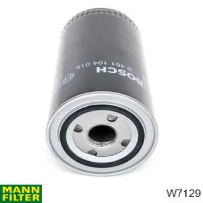 Filtro de aceite Mann-Filter W7129 precio, desde 4,73 EUR